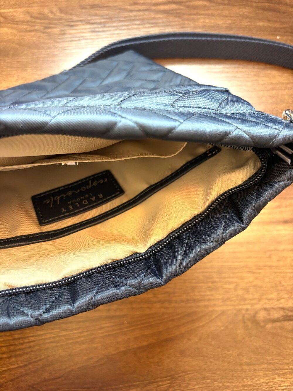 Gorpcore Streetwear Radley London Quilted Crossbody Athleisure Commuter Purse - Picture 3 of 3